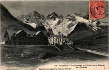 AK Dauphine - Le LAUTARET les Hotels et le Glacier de l'Homme (583371)