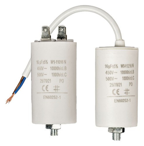 Motorkondensator 16µf uf - motorkondensator,