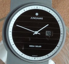Junghans Mega Solar Herrenuhr Armbanduhr Titanium Funktioniert Wie Neu