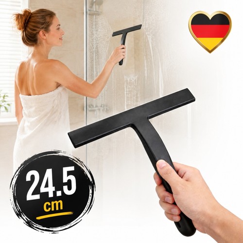 Duschabzieher silikon schwarz - silikon,