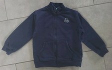 Sweatjacke Gr.104 Benetton Blau Pullover Cardigan Jacke 