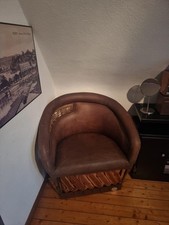 Mexikanisches Sofa-Set aus Schweinsleder – Handgefertigte Equipales