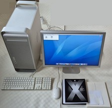 Apple Power Mac G5 A1047 Komplett mit 23 Zoll Monitor Mouse und Keyboard