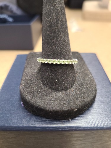 Sterling silber peridot - silber,