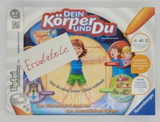 Tiptoi Spiel Dein Körper und Du - ERSATZTEILE zur Auswahl