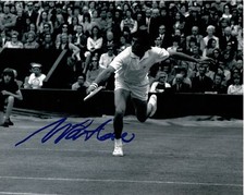 Ilie Nastase signed 10x8 FOTO