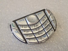 Original Nokia 6630 Tastatur | Keypad | Keymat Silber Silver 9791412 NEU