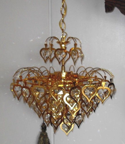 Kristall kronleuchter lampe - kristall,