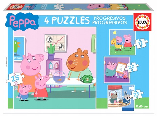 Educa peppa pig progressive - educa,
