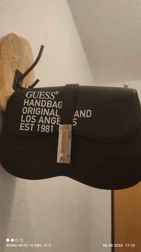 Guess handtasche schwarz x - guess, schwarz,
