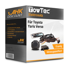 Für Toyota Yaris Verso 99- TOWTEC Elektrosatz 13polig fahrzeugspezifisch Neuware