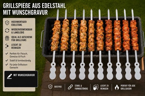 Grillspieß - 10,