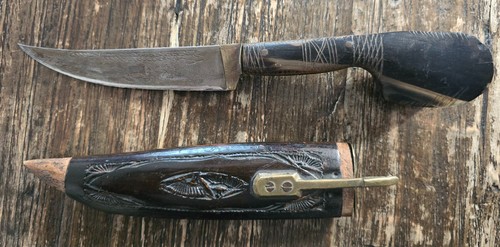 Altes jagdmesser datiert - datiert, 1807