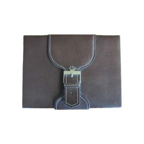 Rolex uhrenbox braun leder - rolex, und