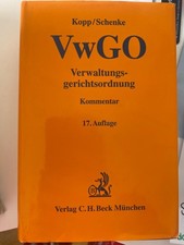 Kopp/Schenke VwGO Kommentar