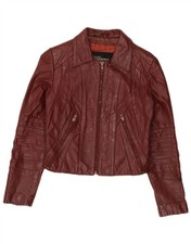 Wilsons Damen Crop Lederjacke