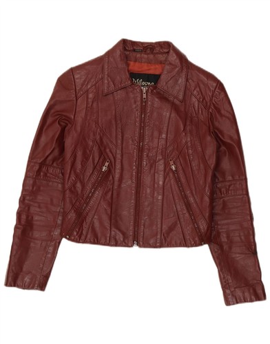 Wilsons damen crop lederjacke - damen,