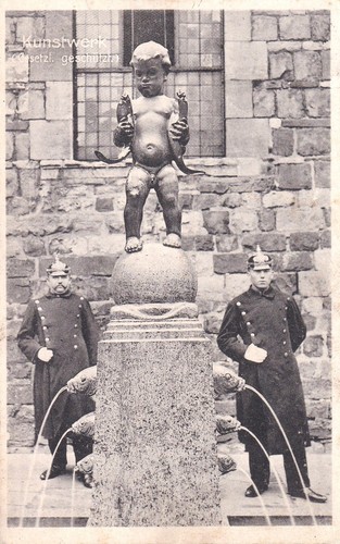 Aachen fischpüdelchen am - ak,