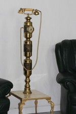 Antikes Standtelefon, Messing