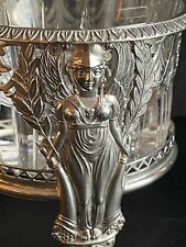 Empire Saliere ~ 950er Silber ~ Klassizismus ~ Weiblicher Figuren ~ Engel 