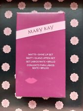 MARY KAY MATTE + SHINE LIP SET 2-TLG, ROSE PINK, MHD: 5/23  NEU - OVP
