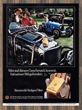 Benson & Hedges - Reklame Werbeanzeige Original-Werbung 1985 (1)