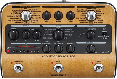 Zoom multieffekt pedal - ac-3,