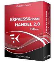 EXPRESS!Kasse HANDEL TSE Kassensoftware für Kiosk Laden Cafe Schnellverauf 