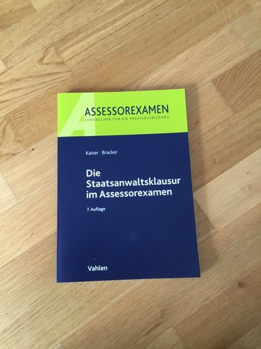 Die staatsanwaltsklausur - staatsanwaltsklausur, im