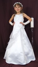 Kommunionkleid Bolero-Jacke  Kommunionskleid Taufkleid neu Festkleid  Reifrock