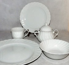 Schirnding Bavaria Pallas weiß Wellenrand 127 243 113 222 343 - Teile zur Wahl