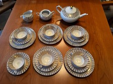 Teeservice Bareuther Waldsassen Bavaria – 6 Personen – ca. 21–23 tlg. – Porzella