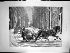 Original alter antiker Druck