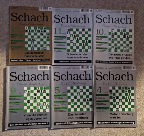 Schach deutsche schachzeitung - deutsche,