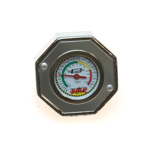 Kühlerdeckel psi silber - kühlerdeckel, 16