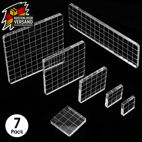 Acryl stempelblock set für - acryl-stempelblock,