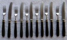 DDR Besteck = 6 Gabel + 6