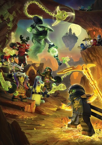 Lego ninjago movie film poster - lego,