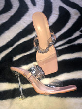 Mules Pantoletten in Beige