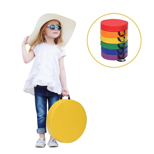 6er set kinder stuhlkissen mit - 6er,