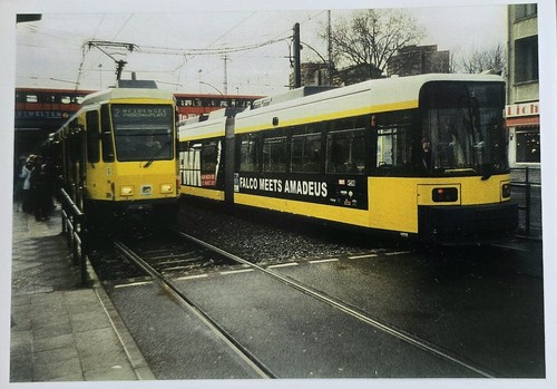 Berlin strassenbahn tram - ak,