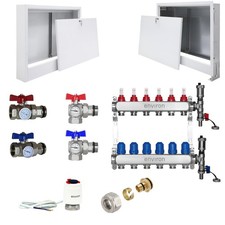 Edelstahl Heizkreisverteiler