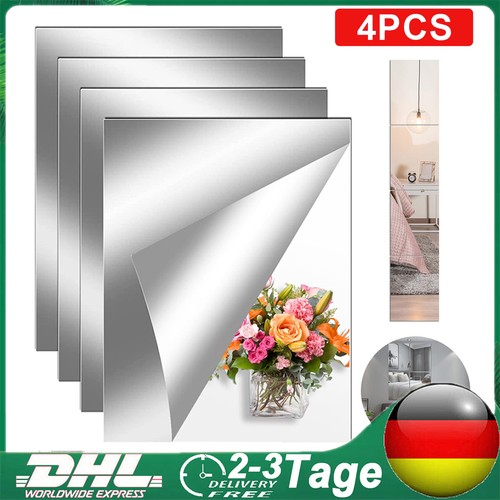 Acrylspiegel spiegelfolie - 4x,