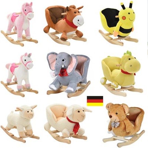 Schaukelpferd plüsch - schaukelpferd,