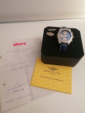 Breitling Choronomat Herren 42mm Stahl Gold Haifischband Full Set