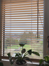 Holzjalousie Jalousie Jalousette Echtholz Sonnenschutz ohne Bohren Holz Rollos