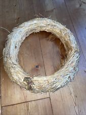 Adventskranz Stroh * zum Selbermachen * Durchmesser 24 cm