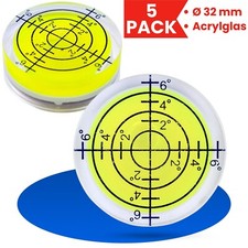 Runde Libellen Set Wasserwaage Wohnwagen Spirit Level Dosenlibelle Nivellierung