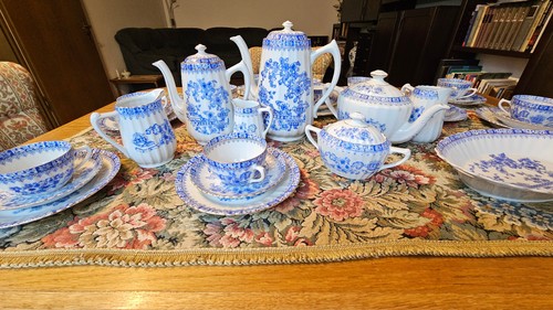 Edel art déco porzellan tee - art,