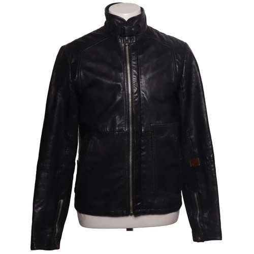 Star raw lederjacke - g-star,